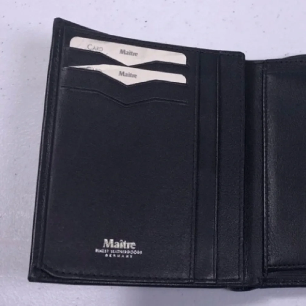 MAITRE Abtweiler Aribert Wallet Cash Black New